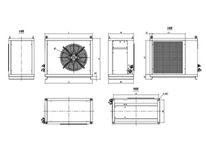 Crane Cab Air Conditioning Unit high temperature EOT cabinet air conditioner