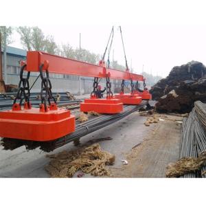 Wholesale Steel Bars Electric Lifting Magnets Red Color Strong Attraction Force from china suppliers