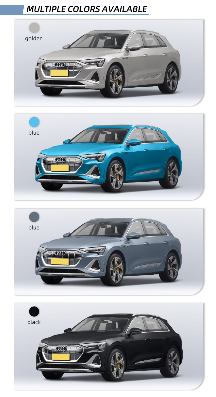 Electric new energy vehicles CHINESE NEW DESIGN E EV CAR AUDI Q5 e-tron star shinning edition Used Car