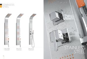 Wholesale Apartments / Model Rooms Stainless Steel Shower Panel Free Standing Type from china suppliers