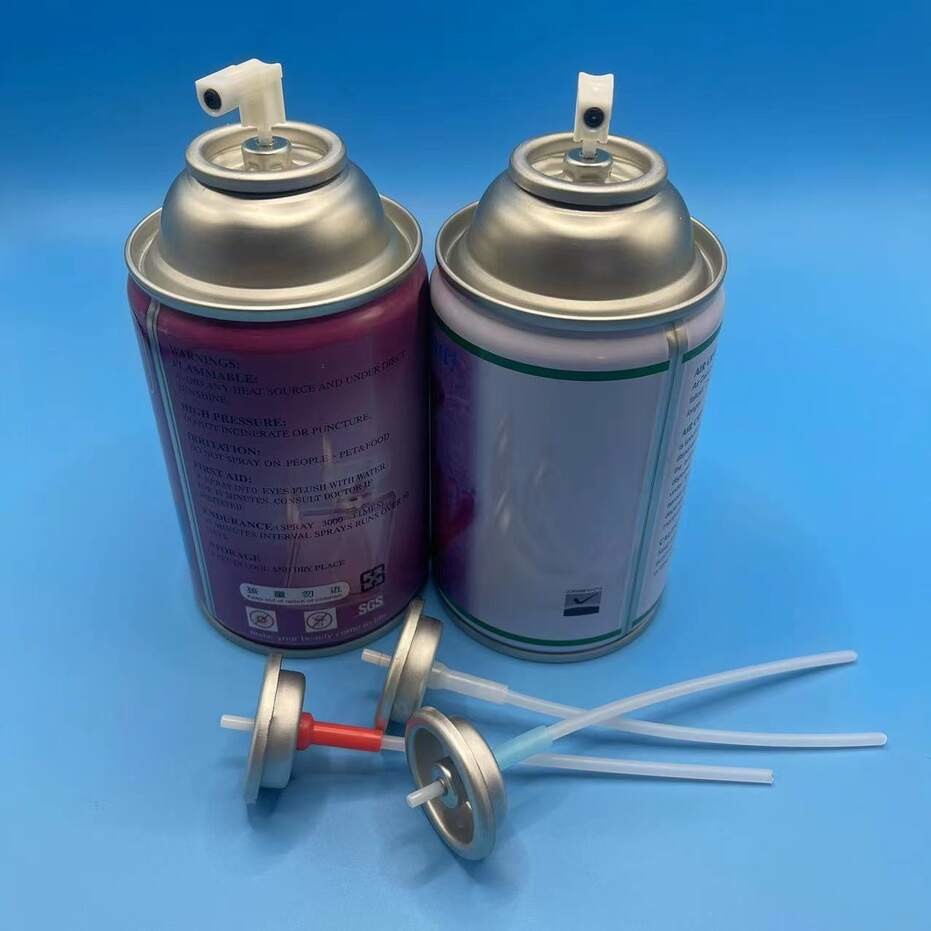 One inch air freshener metered valve with gasket for performance in any environment