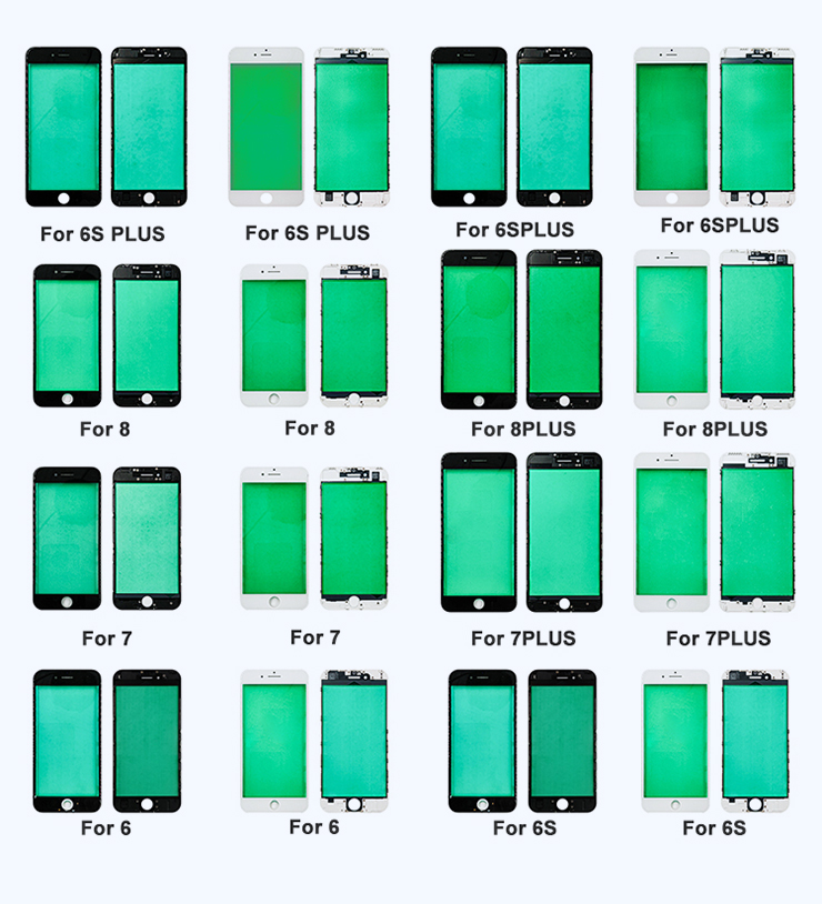 Touch Outer 7 7plus Iphone Front Glass Replacement For Cellphone
