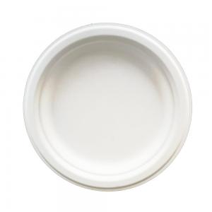 Wholesale 6 Inch Compostable Dessert Plates Disposable Bagasse Round Paper Plate from china suppliers