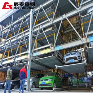 Wholesale Q235 Steel Parking Structures Three Dimensional Car Garage Building from china suppliers