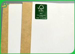China 300g 325g White Face Kraft Liner Board For Food Grade Package on sale