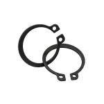 Stainless Steel SS304 Black Metric DIN471 C Type Circlip For Shaft