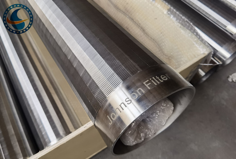Stainless Steel Johnson Filter Welded Wedge Wire Screen Pipe
