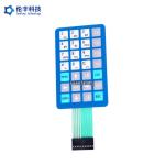 3M468 Rear Adhesive Metal Dome Membrane Switch Screen Printing