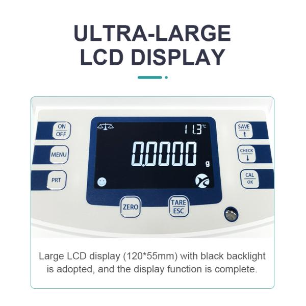 0.0001g Readability Laboratory Analytical Balance Weighing Scale for Accurate Weighing