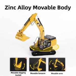 Wholesale CAT 349F XL 1:50 Scale Diecast Alloy Excavator Model Caterpillar Construction Toy from china suppliers