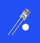 5mm 1.0Hz 1/2 Duty Cycle White Color 8000-12000K 4000mcd 90deg Capacitor Zener