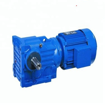 Single Reduction Helical Bevel Gear Box Gearmotor 1450rpm