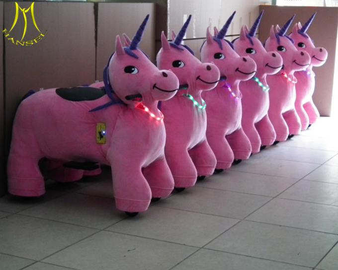 Hansel large size non coin stuffed animal ride electric ride on animal toy for shopping malls