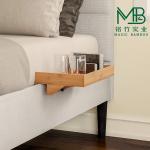 Wholesale Bamboo Eco-Friendly Bedside Storage Box Rack For School Dormitories