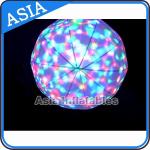 LED Light Helium Balloon And Blimps , Flying Advertising Colorful Inflatables