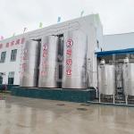 Outdoor Stainless Milk Silo Storage Tank 50000 Litres