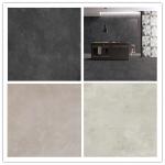 3D Inkjet Ceramic Kitchen Floor Tile , Anti Bacterial Black Kitchen Floor Tiles
