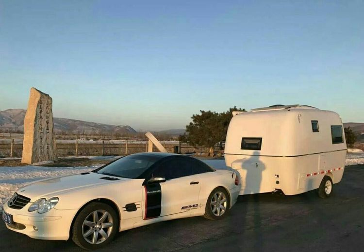 America Standard Camper Caravan Trailer Caravan With Alko Transaxle Big Awning