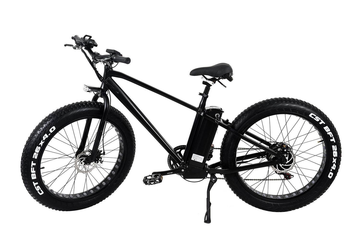 500W 750W Fat Tyre Electric Sport Bike With Double Disc Brake LCD Display High Power