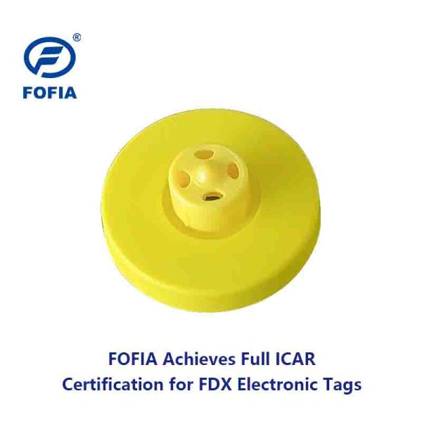 FULL ICAR ET908 Circular Animal Ear Tag BLE Reader Compatible ISO11784/5