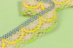 Wholesale Nonstretched Cotton Crochet Lace Trim 35mm Width Eco Fridendly from china suppliers