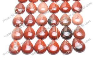 Wholesale Red Stone Drop Cabochons 22X30mm Gemstones Cabochons CA16821 from china suppliers