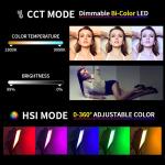 AI-5000C Professional Movie Lights Sky Blue Bluetooth Control RGB Film Lights