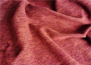 Wholesale Elastic Dri Fit Sportswear 160CM Melange Effect Fabric from china suppliers