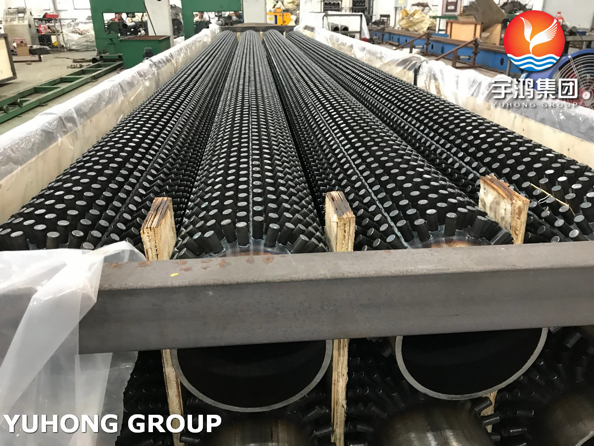 Stainless Steel Seamless Pipe TP347H with 11Cr/ 13Cr Studded Tube / Pin Tube /Fin Tube, for Furnace, Heater application