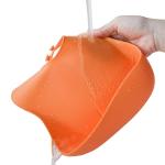 Unisex BPA Free Silicone Feeding Bibs That Catch Food CPSIA Approval