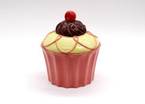 Wholesale Cute Ceramic Kitchen Canisters Chocolate Dipped Ice Cream Cone With Sprinkles from china suppliers