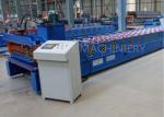 Metal Roofing Sheet Bending Machine , Automatic Roof Panel Roll Forming Machine