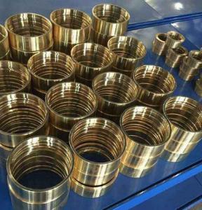 Wholesale ZCuSn6Zn6Pb3 Cast Bronze Bushings Sleeve Bearings ODM OEM from china suppliers