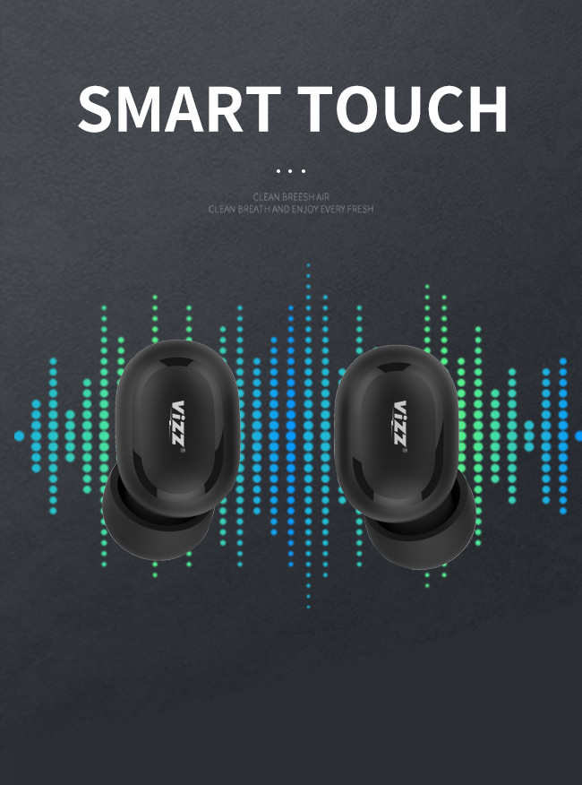 BT5.0 Sport Wireless Bluetooth Earbuds Full Range Dynamic Sound