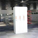 Commercial Furniture 3 Doors Gym Storage Locker Room Hotel Steel Locker