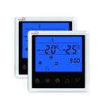 Touch Button Fan Coil Thermostat 7 Day Programmable For Kitchen / Bedroom
