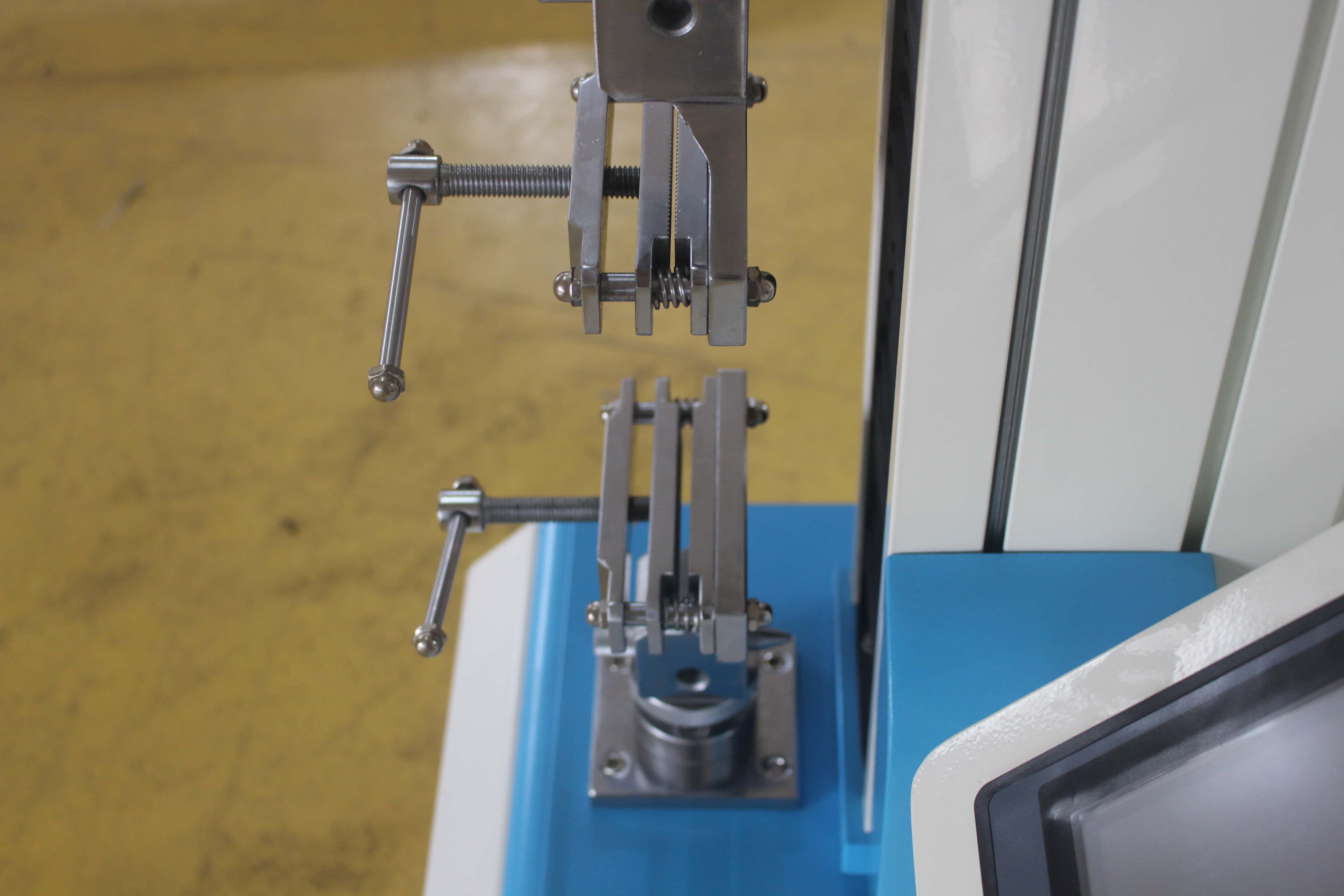 Automatic Single Column Tensile Tester 200kg Capacity Universal Material Testing Machine for Plastic Packaging Factory