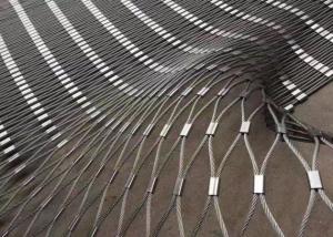 Wholesale 316 Rope Net Fence 35*35mm Opening Stainless Steel Wire Rope Mesh from china suppliers