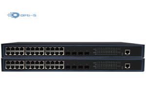 Wholesale OS-SW24PC 24GE POE PORT Carrier-Class Switch for FTTB/FTTO NMS/CLI/Telnet management from china suppliers