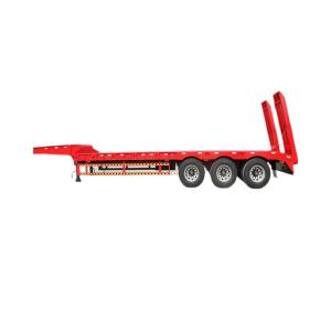 Wholesale AND9408TDP 8 Axle High Strength Lowboy Truck Lowbed Semi Trailer for 60 80 100 Tons from china suppliers