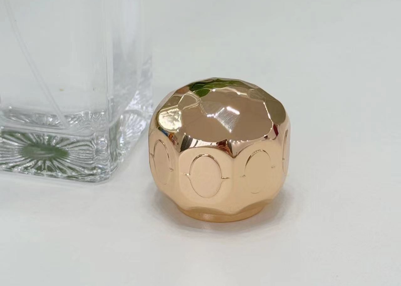 Eco-Friendly Zinc Alloy Zamak Perfume Caps For Prestigious Fragrance Experience