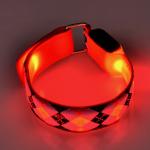 Nylon Fabric Armband LED Flashing leggings warning light band For Night Running