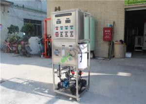 Wholesale FRP / SS304 RO Seawater Desalination Equipment , Reverse Osmosis Water Treatment System from china suppliers
