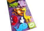 3D Embellishments Die Cut Paper Stickers 12*7cm Eco Friendly