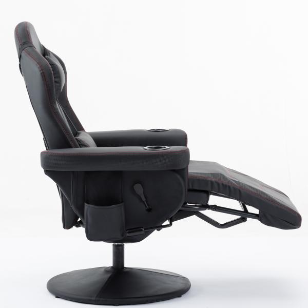 Modern Bedroom Gaming Chair with Cup Holder Multi-functional and Adjustable Comfort