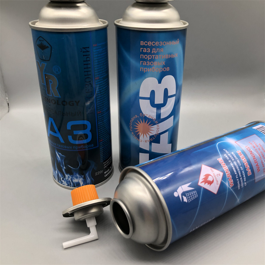 Lightweight Camping Butane Canister - Essential Fuel Companion for Outdoor Cooking