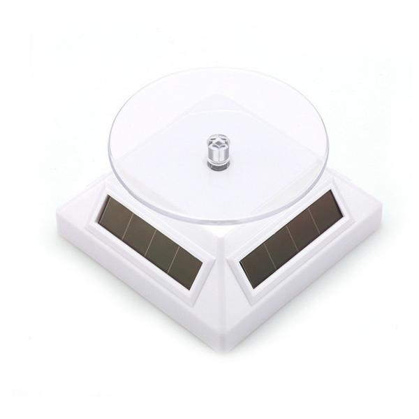 Custom Logo Rotating Solar Display Stand With Load Weight 300g Solar Showcase