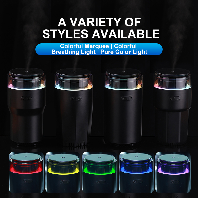 80ml Portable Air Freshener Electronic Customized Aromatherapy Type-c Auto Perfume Oil Home Car Essential Oil Aroma Diffuser