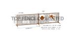 3D wire mesh fence panels