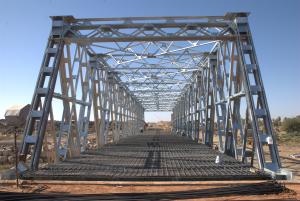 Wholesale Prefabricated Simple Structure Temporary Steel Truss Bridge light weight from china suppliers